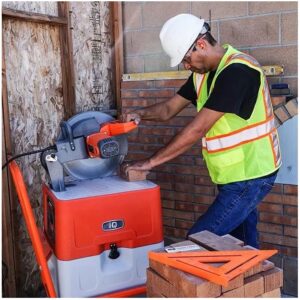 iQ Power Tools iQ360XT Steintrennmaschine Starter-Set – inkl. Rolltisch + 1x Gratis Diamanttrennscheibe + Schärfstein – Bild 11