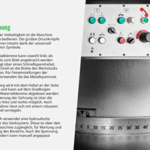 Eggenberg Metallbandsäge Hydraulisch Halbautomatisch EBS3770-A - 355 mm 400V – Bild 23