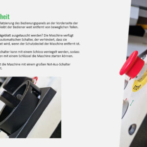 Eggenberg Metallbandsäge Hydraulisch Halbautomatisch EBS3770-A - 355 mm 400V – Bild 18