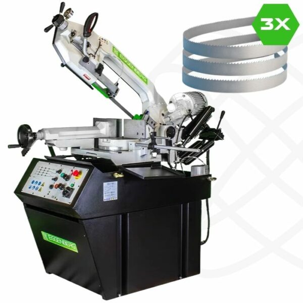 Eggenberg EBS2750 + 3x Eggenberg Bandsägeblätter Eggenberg EBS2750 + 3x Eggenberg Bandsägeblätter