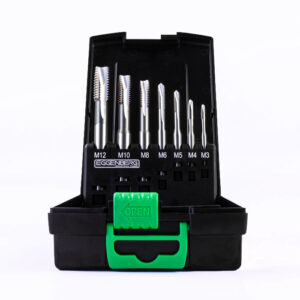 Eggenberg 7-tlg. Maschinen Tap-Set HSS Co5% M35 DIN338 – M3 - M12 – Bild 7