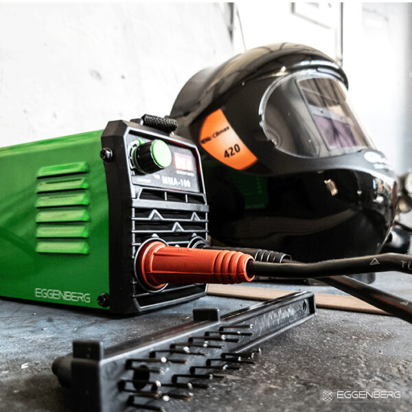 Eggenberg MMA100 Mini Wechselrichter + Climax Schweißhelm