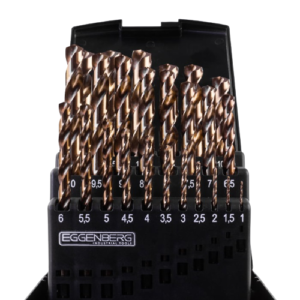 Eggenberg 25-tlg. Spiralbohrer-Set HSS Co5% M35 DIN338 – 1-13 mm – Bild 5