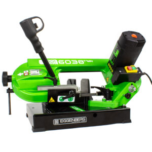 Eggenberg 6038TWIN Tragbare Metallbandsäge - 105 mm 850W + 3x Gratis Bandsägeblätter – Bild 6