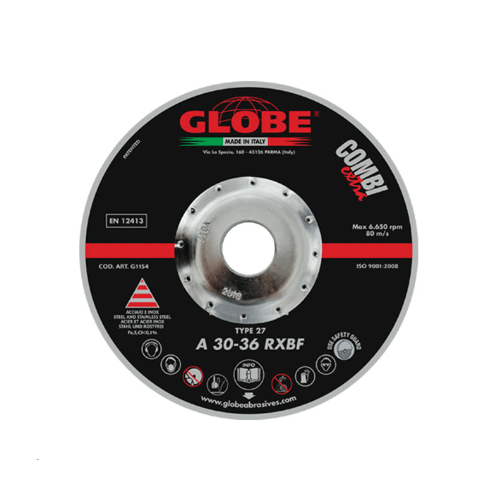Globe G1045 Kombischeibe 125x4x22,2mm