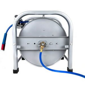 D'Orly Selbsteinziehender federbetätigter Luftschlauchaufroller 12 bar – Luftschlauch mit Aufroller – Bild 3