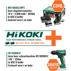 Hikoki Hochleistungs-Akku-Schlagschrauber & Akku-Bohrer & Schraubendreher | AKTION EINGESTELLT – Bild 3