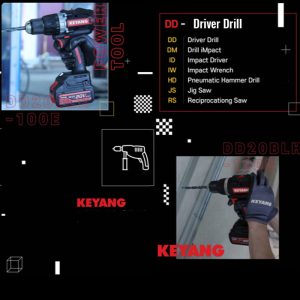 Keyang DD20BLH100E Accu boor-schroefmachine – BODY