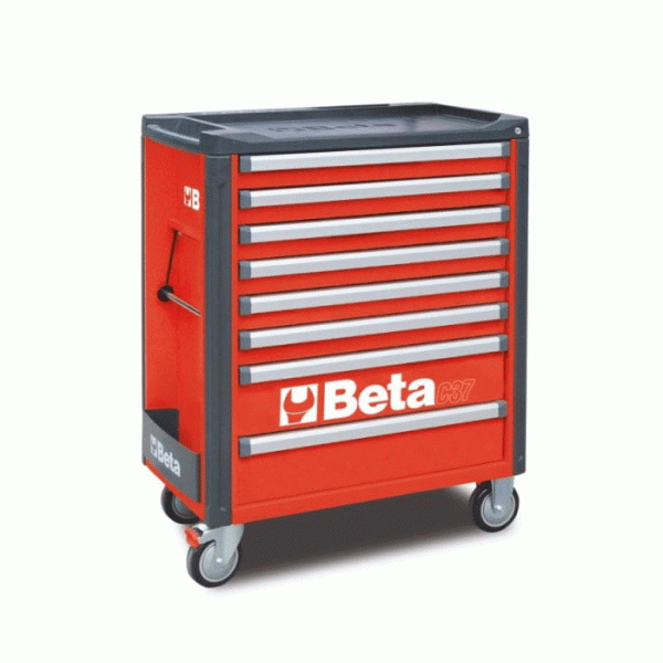 Beta C37/8 Werkzeugwagen mit 8 Schubladen - Verschiedene Farben leer