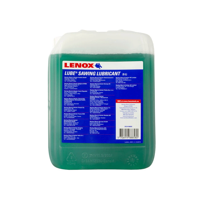 Lenox Lube Sägeschmiermittel (Nebelschmiermittel) – 5L