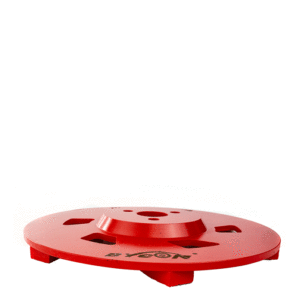 Bycon Diamantscheibe 180mm K30 - 6 Segmente - Weiche Bindung - Mittlere Körnung – Bild 5