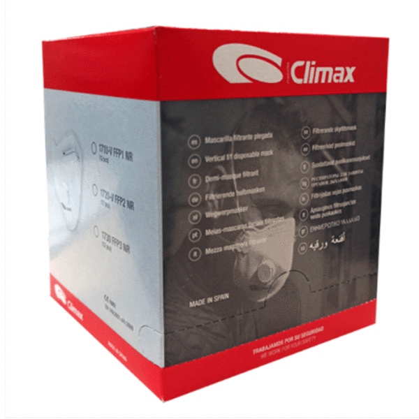 Climax 1730-C FFP3 NR D Staubmaske - 12 Stück