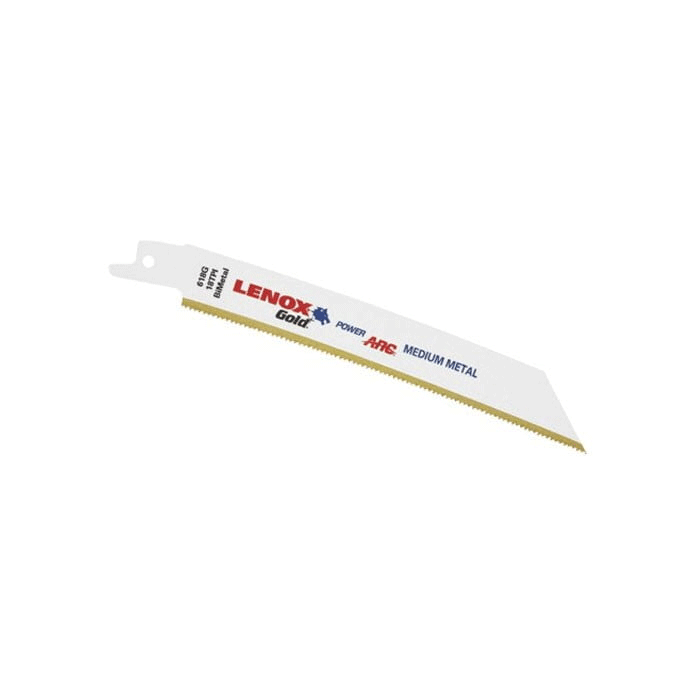 Lenox Gold Power Arc Säbelsägeblatt – Metall – 18 TPI – 418G/618G/818G