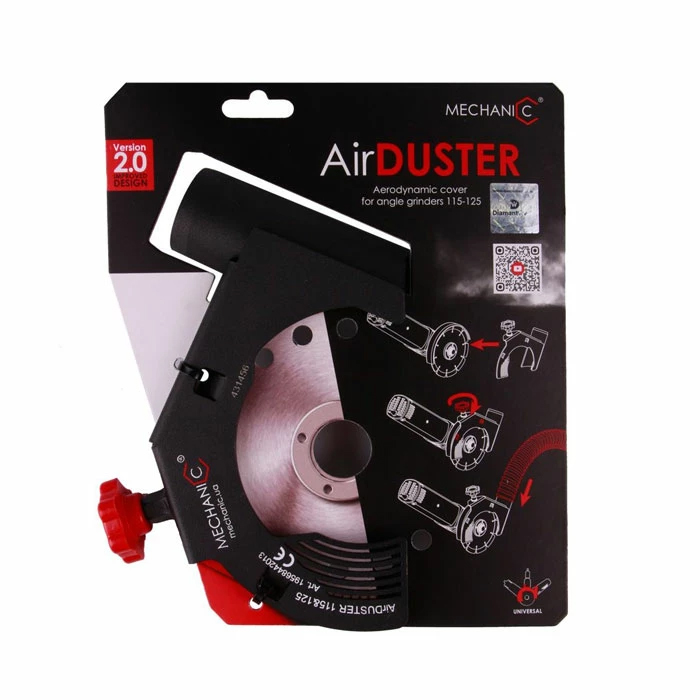 DiStar Airduster Staubschutzkappe für Winkelschleifer – 125 / 230 mm