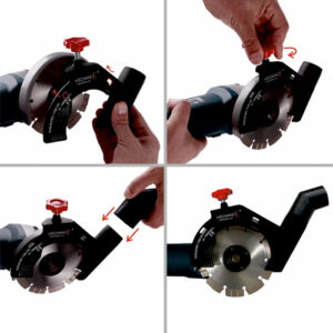 DiStar Airduster Staubschutzkappe für Winkelschleifer - 125 / 230 mm