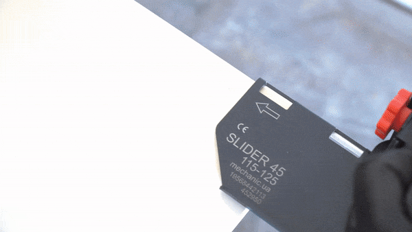 DiStar SLIDER45 2.0 Abstechschutz 45º 125 mm GIF2