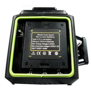 D'Orly CUPRO Kreuzlinienlaser 3D 360G Grün mit Neigungsfunktion - 360° – Bild 16