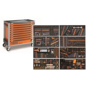 Beta BW 2400S XLO9_E-XXL-Werkzeugwagen +716-DLG ASSORTIMENT