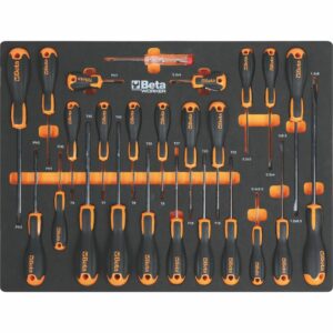 Beta Werkzeugwagen C04BOX 6 Schubladen + 268-teiligem Werkzeugsatz – Bild 7