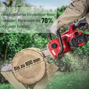 DCK Tools KDCS58181FDK Akku Kettensäge 58V 45cm mit 1 x 5.0Ah Akku – Bild 9