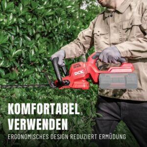 DCK Tools 58V Rasen & Hecke Kombi – Akku-Rasenmäher + Heckenschere mit zusätzlichem 5.0Ah Akku – Bild 12