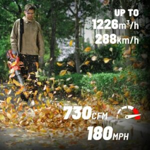 DCK Tools KDLB58201Z Akku Laubbläser 58V 730CFM - BODY – Bild 5