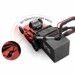 DCK Tools 58V Rasen & Hecke Kombi – Akku-Rasenmäher + Heckenschere mit zusätzlichem 5.0Ah Akku – Bild 6