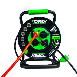 D'Orly 3×2.5mm² Neopren Kabeltrommel 230V IP44 - 25M/40M - H07RN-F – Bild 5