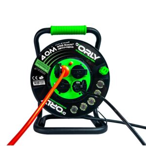 D'Orly 3×2.5mm² Neopren Kabeltrommel 230V IP44 - 25M/40M - H07RN-F – Bild 6