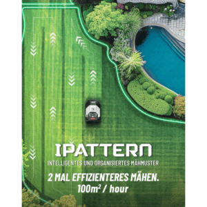 DCK KDRM107 Mähroboter mit Ipattern