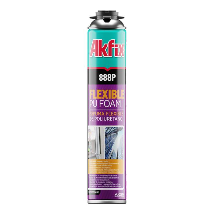 AKFIX 888P PUR-Schaum FLEXFOAM GUN Weiß - 750ML