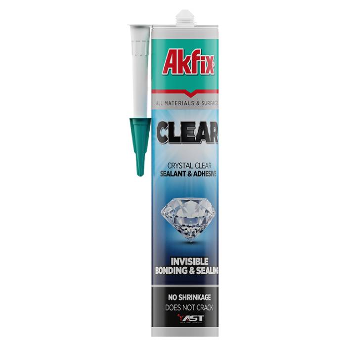 AKFIX Clear AST Hybridkleber MS Polymer Transparent – 290ML