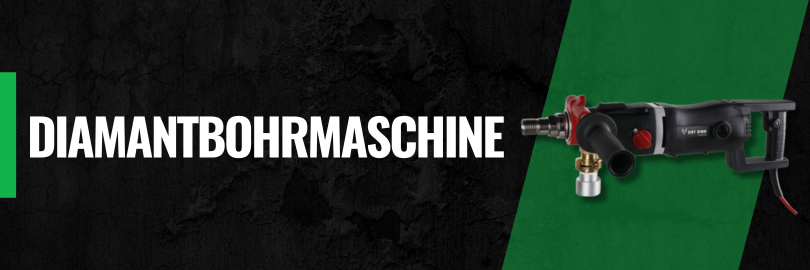 Leistungsstarke Diamantbohrmaschine von BJC Tools für präzise Bohrungen in Beton und Mauerwerk.
