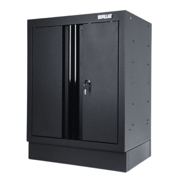 Pillar 2-Türen Werkstattkabinett 680 mm - mit Einlegeboden