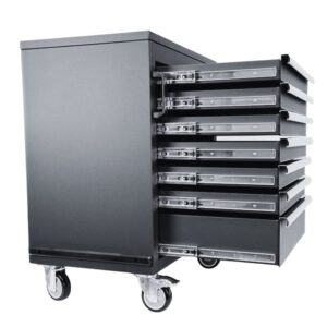 Pillar 7-Schubladen Werkzeugwagen - 646 mm - Stahl Mobiler Wagen – Bild 5