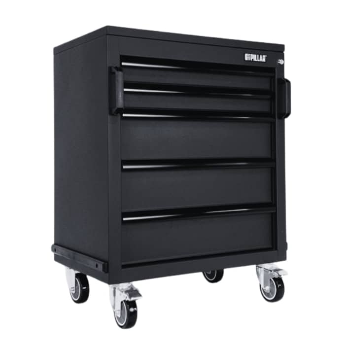 Pillar 5-Schubladen Werkzeugwagen - 646 mm - Stahl Mobiler Wagen