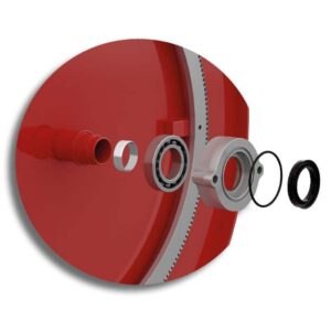 Speedy Rain E50 Bewässerungswagen 160m Ø50mm – Elektrischer Antrieb inkl. Sprühwagen & Akkusystem – Bild 9