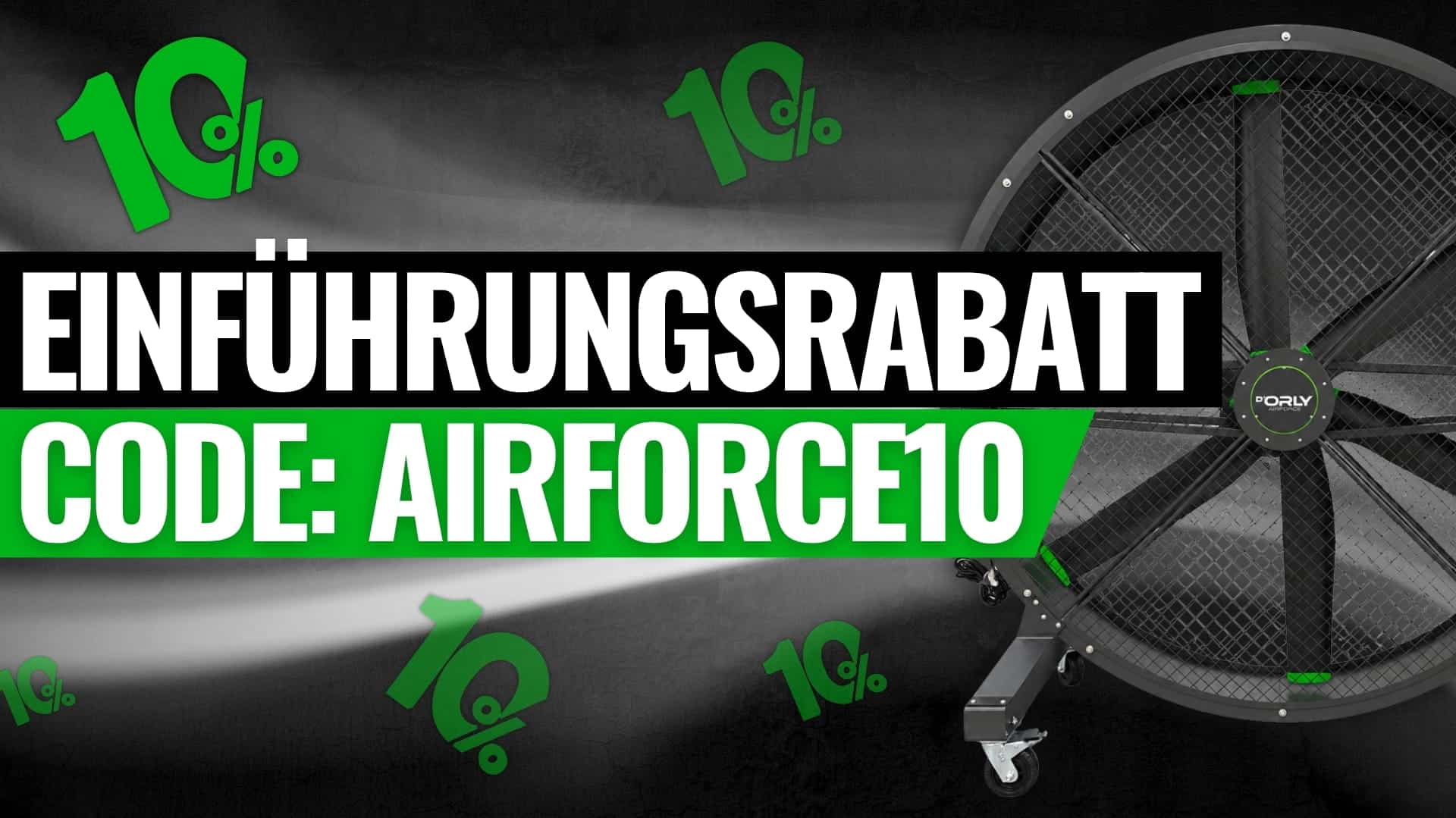 D'Orly Industrieventilator Einführungsrabatt