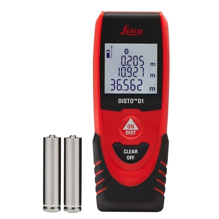 Leica DISTO D1 Laser-Entfernungsmesser – 40 m – Bluetooth & Kompakt