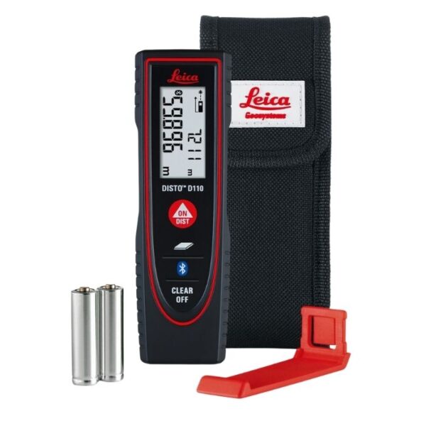 Leica DISTO D110 Laser-Entfernungsmesser – 60 m – Bluetooth & Flächenmessung