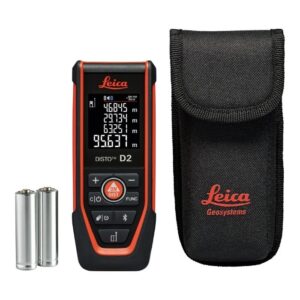 Leica DISTO D2-2 Laser-Entfernungsmesser – 150 m – Bluetooth & IP54