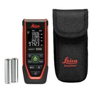 Leica DISTO D2G-2 Laser-Entfernungsmesser – 120 m – Bluetooth & Grüner Laser
