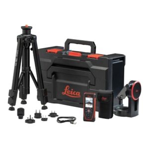 Leica DISTO D5-1 Package Laser-Entfernungsmesser – 200 m – Pointfinder-Kamera & Stativset