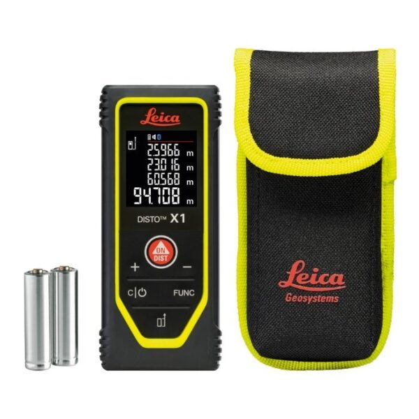 Leica DISTO X1-1 Laser-Entfernungsmesser – 40 m – Kompakt & Präzise