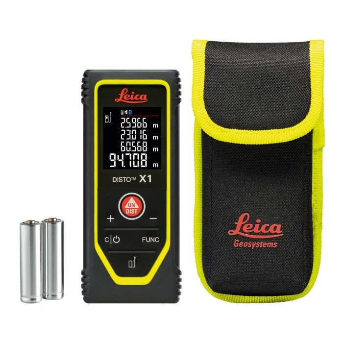 Leica DISTO X1-1 Laser-Entfernungsmesser – 40 m – Kompakt & Präzise