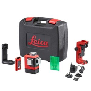 Leica Lino L6G Multilinienlaser – Grün – 3× 360° – Li-Ion Akku & Wandhalterung