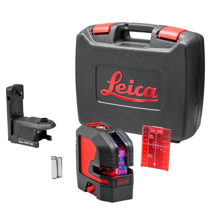 Leica Lino P5 Punktlaser – 5 Punkte – Magnetadapter & IP54
