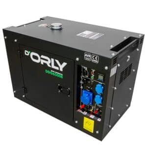 D’Orly DDG6500E Dieselaggregat 6,5 kW – schallgedämpft mit AVR | 3 × 230 V, 16 A – Bild 10