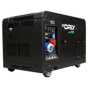 D’Orly DDG15000E Dieselaggregat 16 kW – schallgedämpft mit AVR | 2 × 230 V und 1 × 400 V – Bild 4