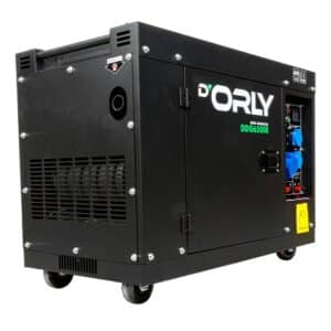 D’Orly DDG6500E Dieselaggregat 6,5 kW – schallgedämpft mit AVR | 3 × 230 V, 16 A – Bild 3